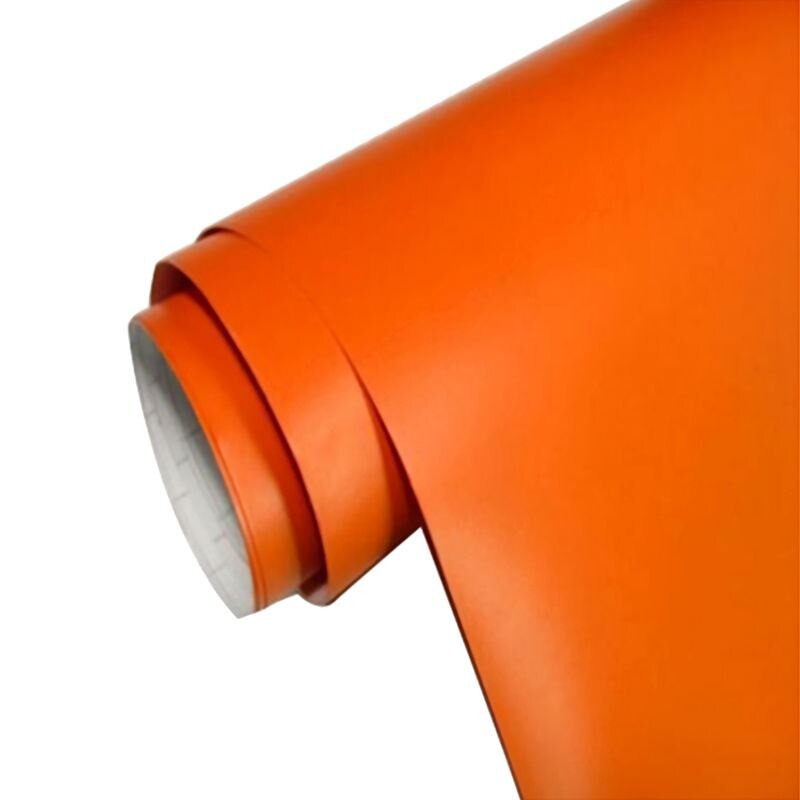 Vehicle Wrap Vinyl Film Sticker Air/bubble Free Self adhesive orange