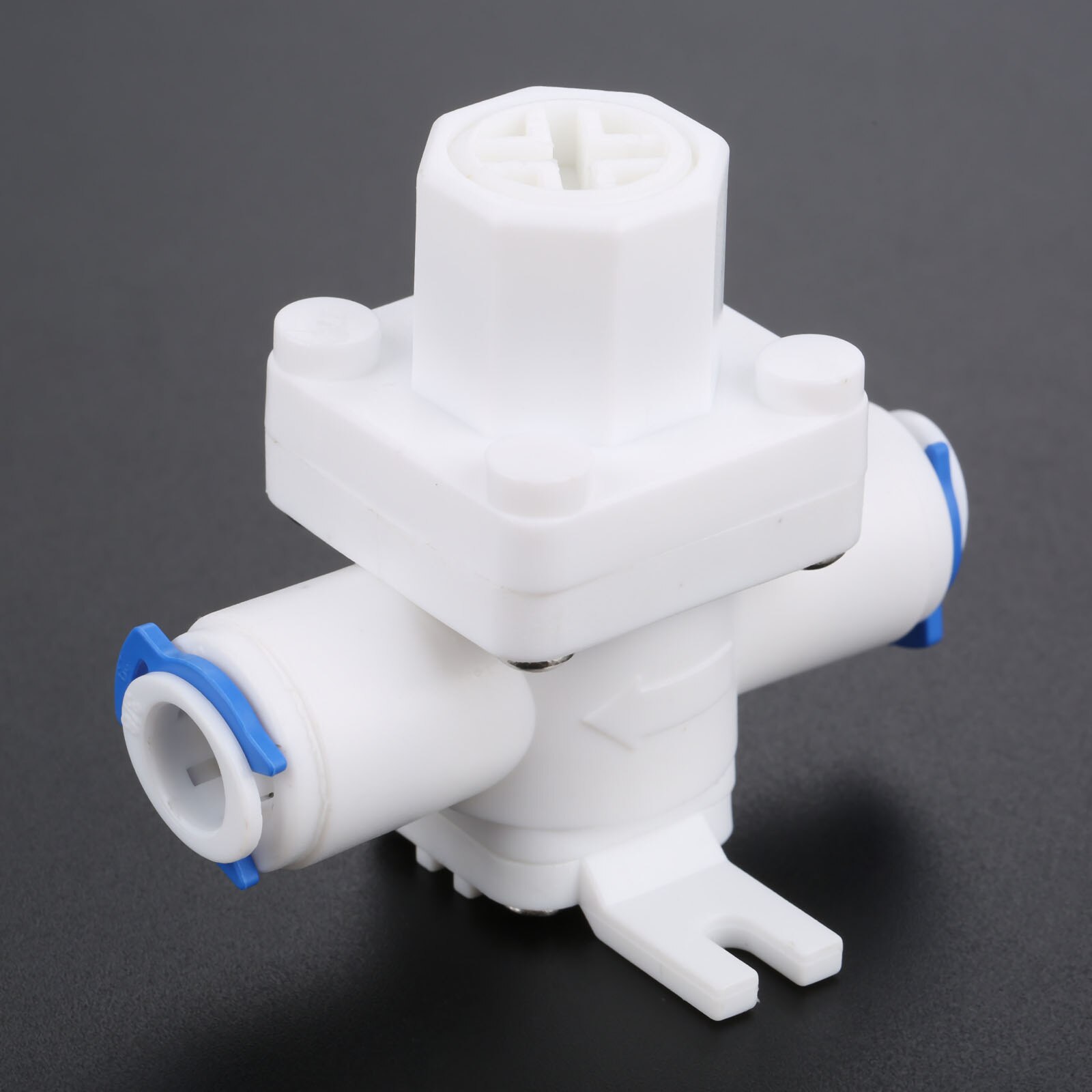 1Pc Reverse Osmosis RO Water System Pressure Relief Valve Water Pressure Reducing Regulator 1/4" 3/8" OD Hose Quick Connection