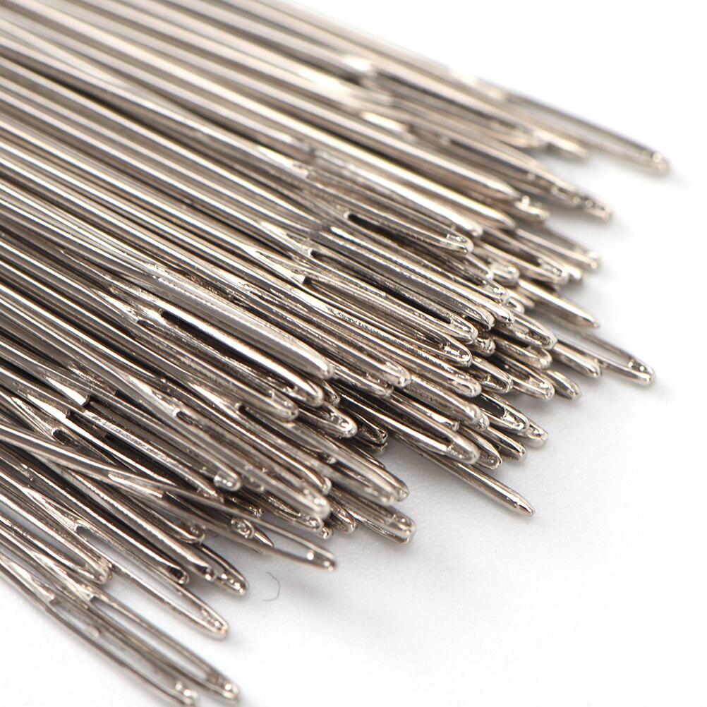 100 Aghi Per Ricamo A Punto Croce – Misura 26 Per 14CT – In Acciaio Inox – Punta Arrotondata – Kit Cucito Fai Da Te