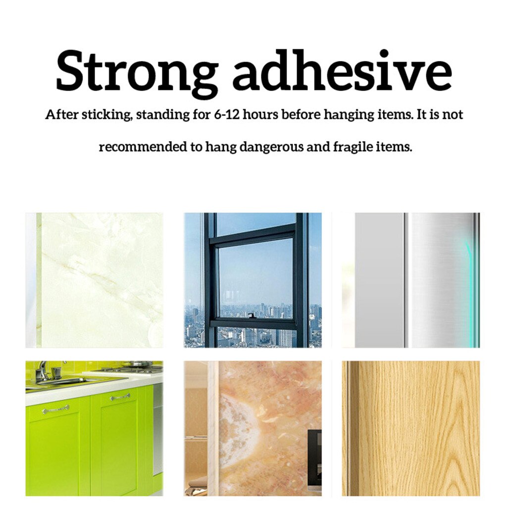 1Pc Sterke Lijm Keuken Wandmontage Haak Naadloze Nail Gratis Sticky Hanger Badkamer Magic Handdoek Haak Badkamer Accessoires