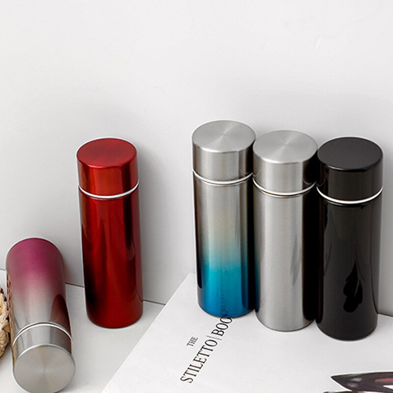 150ml Mini Cute Coffee Vacuum Flasks Thermos Small Capacity Portable Stainless Steel Travel Drink Water Bottle Thermoses