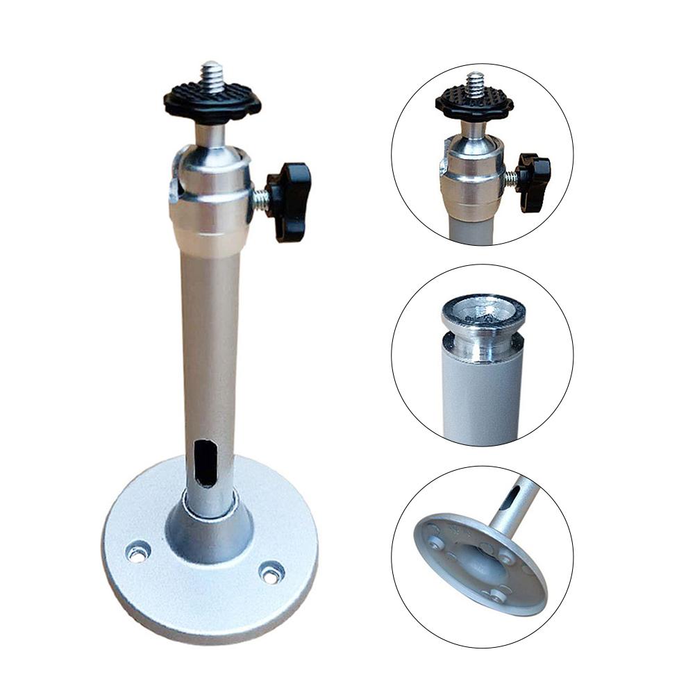 360 Degree Adjustable Projector Holder Ceiling Projector Mount Bracket Height Adjustable Projector Swivel Mount for Home Office