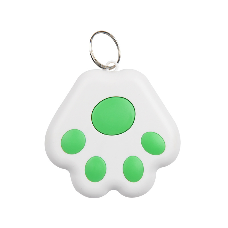 OQW Mobile Phone Bluetooth Anti-lost Device Alarm Positioning Selfie Object Finder Children Bluetooth Tracker Pet Positioning: Green