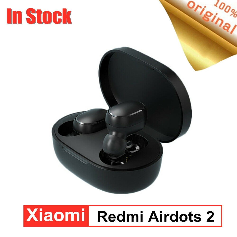 Original Xiaomi Redmi Airdots 2 TWS Earphone Wireless bluetooth 5.0 With Mic Handsfree Earbuds AI Control headset