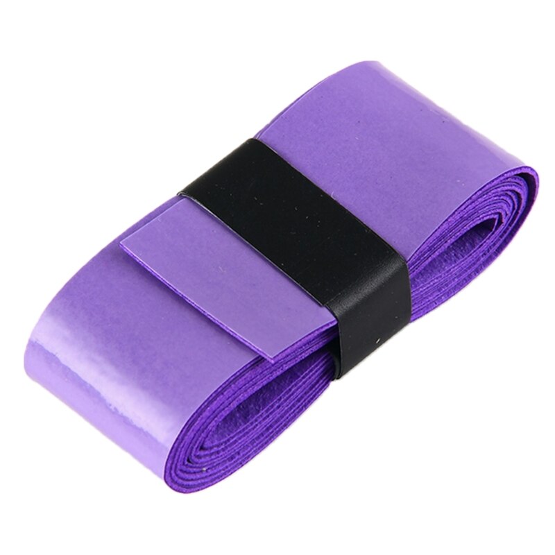 60 Pcs Tennis Racket Overgrips Anti-skid Tape Wraps Fishing Rod Sweatband Badminton Racquet Non-Slip Accessory: Purple