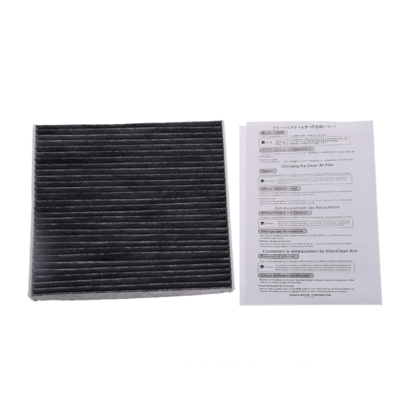 Karbonfiber kabinluftfilter 87139-50060 adt 32514 for toyota camry rav 4 yaris