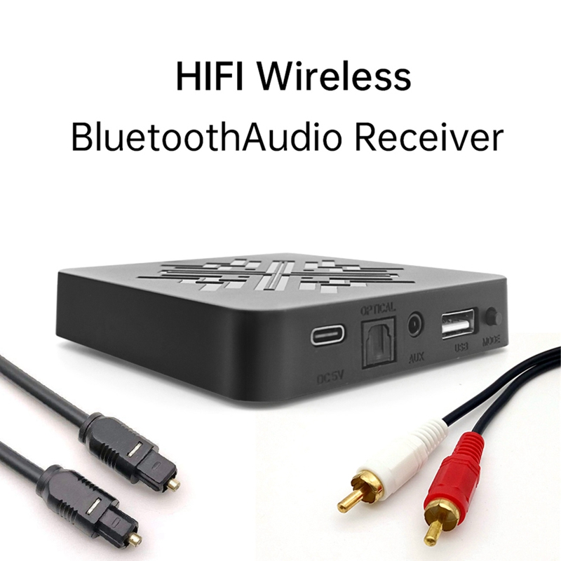 HiFi Wireless Bluetooth Digital Audio Receiver AUX 3.5MM Output Home Stereo Lossless Music Player