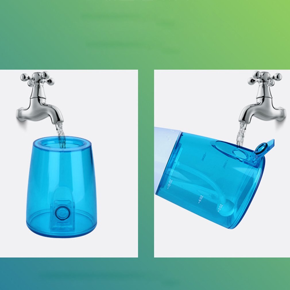 Household Multi-Function Electric Tooth Cleaner Portable Red Teeth Water Flossing Teeth Cleaning Device