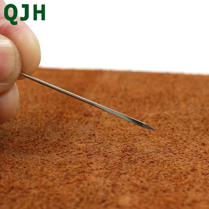 3Sizes 4.8cm 5.8cm 7cm leather sewing needle Stainless Steel Handy Needles Canvas Leather Sewing Stitching Tool