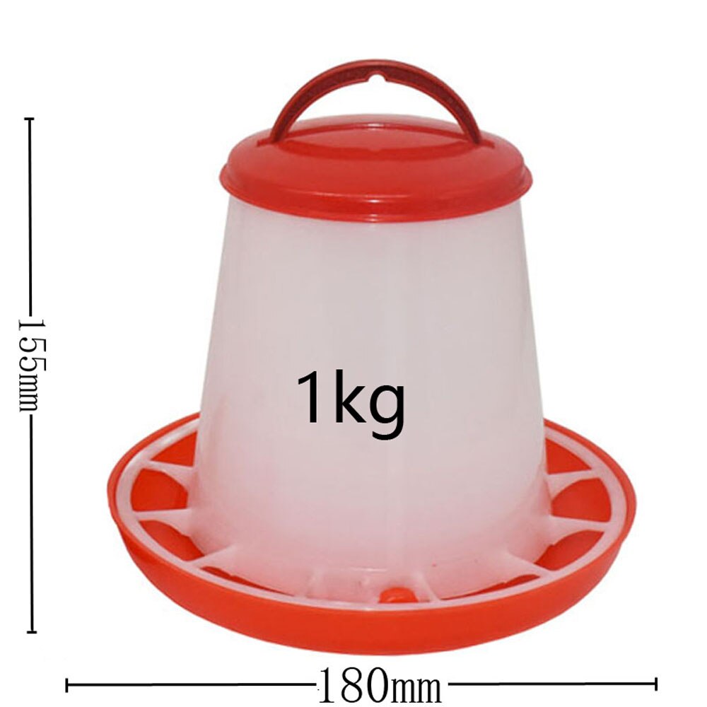 1 sztuk 1KG poidło dla kurcząt/podajnik kogut kura picie czajnik urządzenie robić karmienia zwierząt gospodarskich drób karmienie sprzęt robić podlewania: 1kg