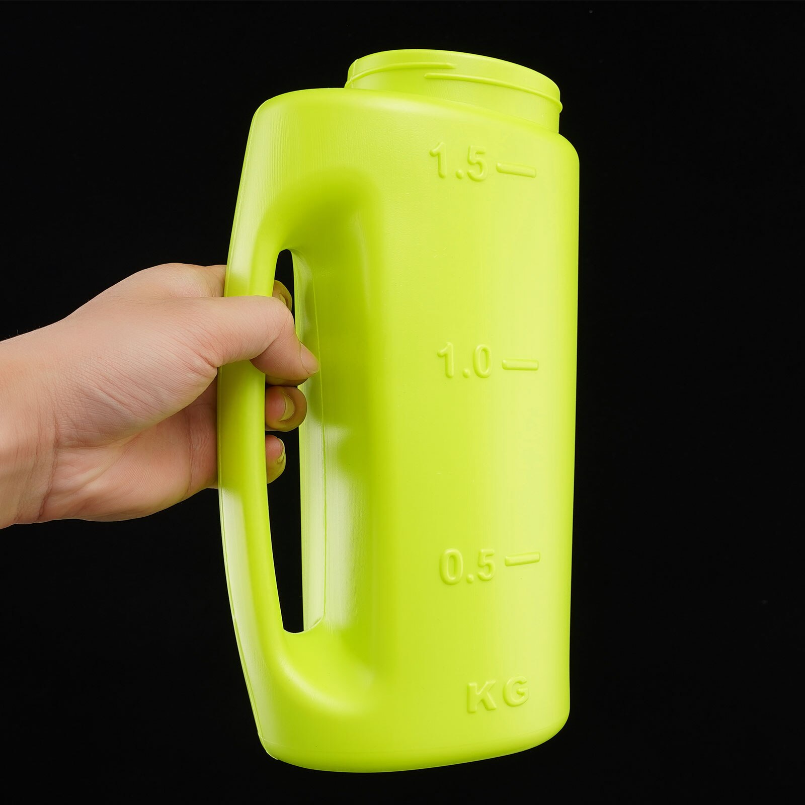 Plastic Fertilizer Spreader Handheld Watering Can Garden Grass Seeds Spreading Container Adjustable Spreader Bottle with Shovel