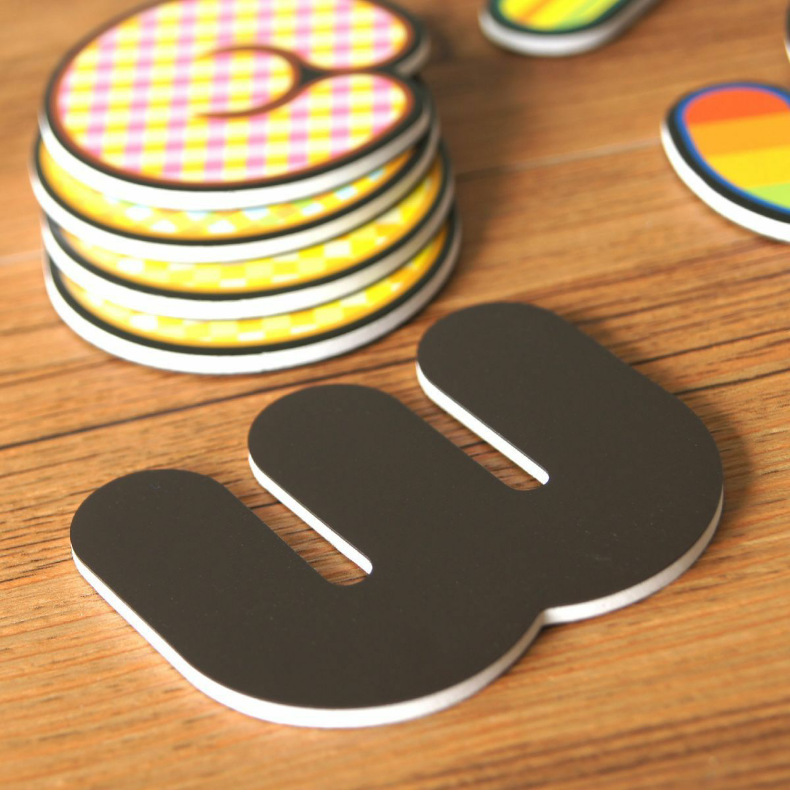 Cute Cartoon Animal Magnetic Numbers Letters for Educating Kids in Fun Fridge Refrigerator Whiteboard Magnets Home Decor