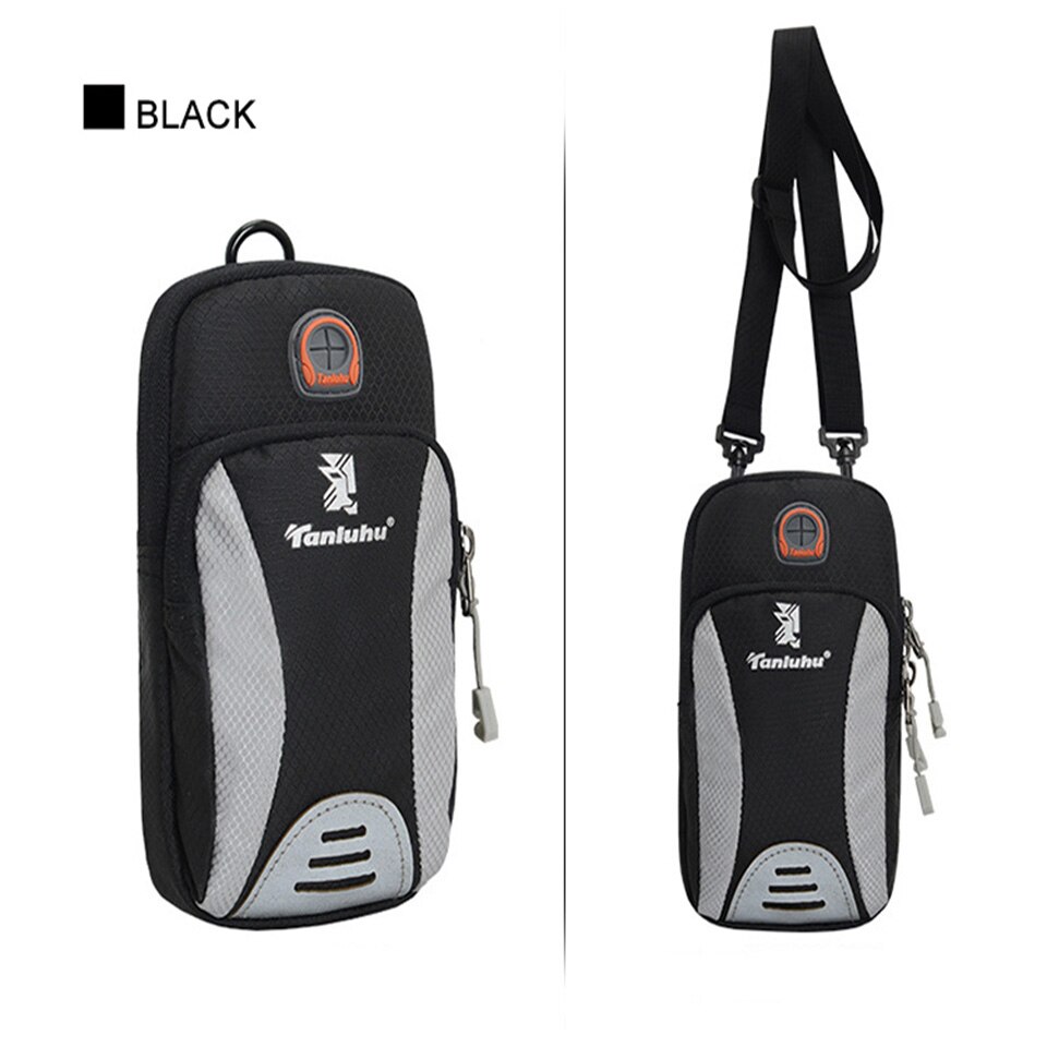 Outdoor Mobiele Telefoon Tas Running Mobiele Telefoon Arm Zak Arm Riem Sport Mobiele Telefoon Arm Mouw Schoudertas Unisex