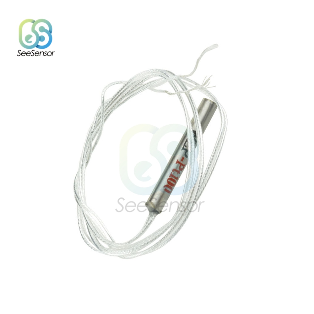 10Pcs Sonde PT100 - Capteur Température Étanche -20°C à 450°C Pour Thermostats Et Systèmes Industriels