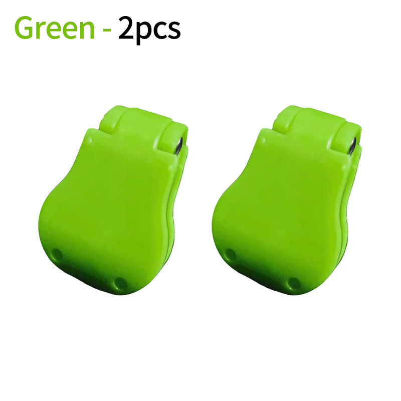 2pcs Fishing Rod Holder Fishing Equipment Anti-Slip Pole Hooks Keeper Quick-Attach Fishing Rod Holder Grip Tackle Organizer: Orange