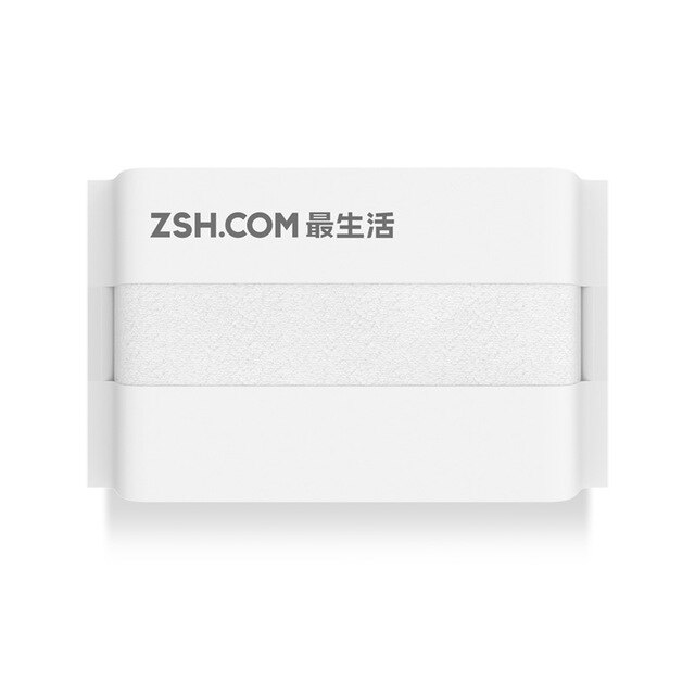 Xiaomi ZSH Polyegiene Antibacterical Towel Young Series 100% Cotton 5 Colors Highly Absorbent Bath Face Hand Towel: white