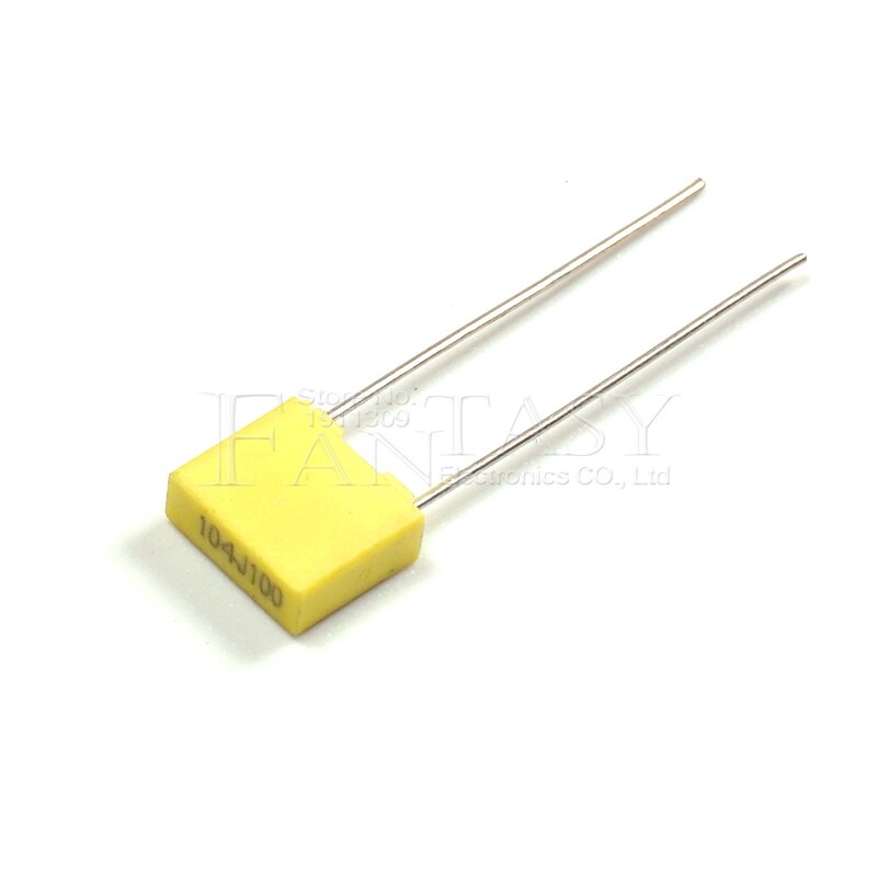 20Stck 100NJ 100 Korrektur Kondensator 100 V104J 100NF 0,1 UF 100V 104 104J 5mmPolypropylene Sicherheit kunststoff Film