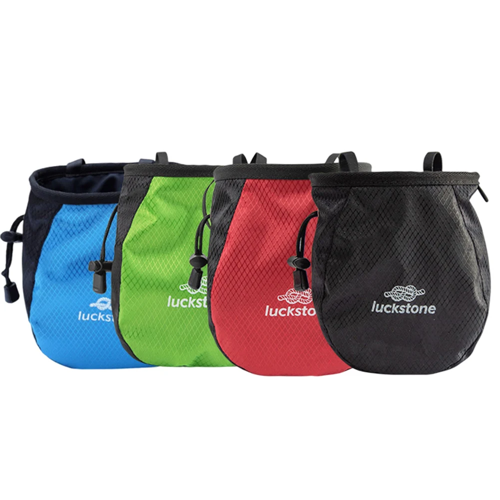Sac de poudre de magnésium pour l'escalade, sac de craie en polyester imperméable, stockage réglable, levage de paquet WePackage