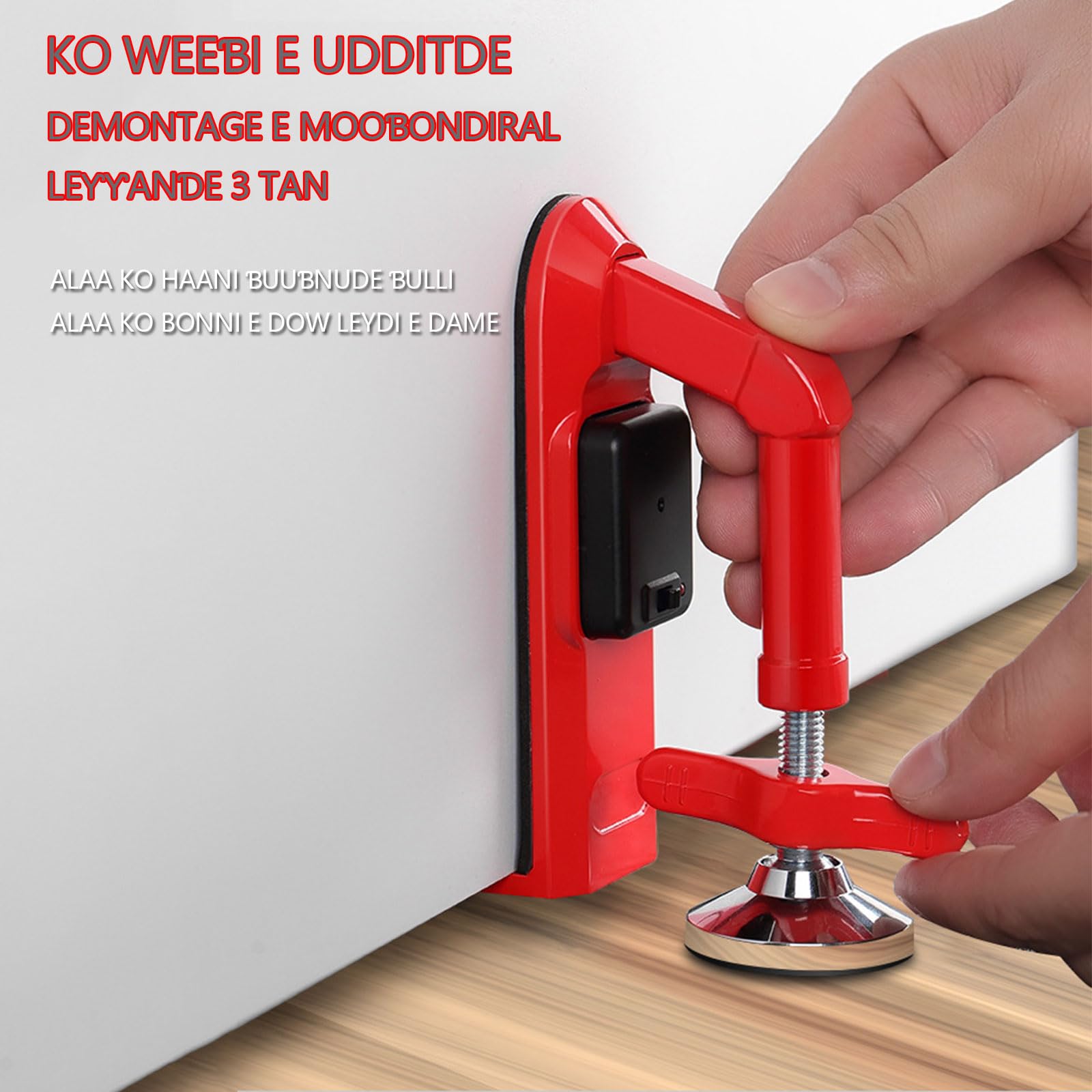 Allarme portatile Fermaporta Serratura portatile Viaggio Antifurto Blocca porta Fermaporta Allarme di sicurezza Cuneo Nessun trapano Sicurezza