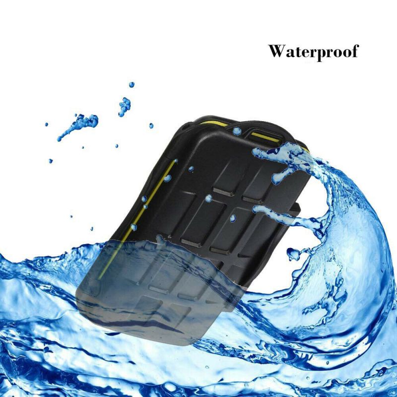 Multi-grid Large Waterproof Memory Card Case Anti-Shock 12SD+12TF Capacity Storage Holder Box Cases for SD/ SDHC/ SDXC/TF Cards