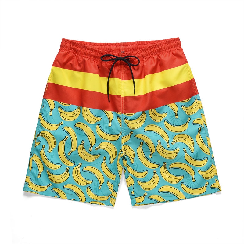 Pantalones cortos De playa para hombre, Bermudas masculinas, informales, De playa: 03 / M