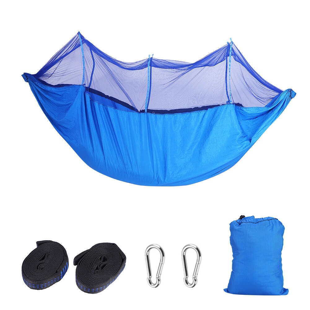 Hammock Hanging Bed Swing Anti-Bug Mesh Net 210T Nylon Portable Outdoor Lightweight