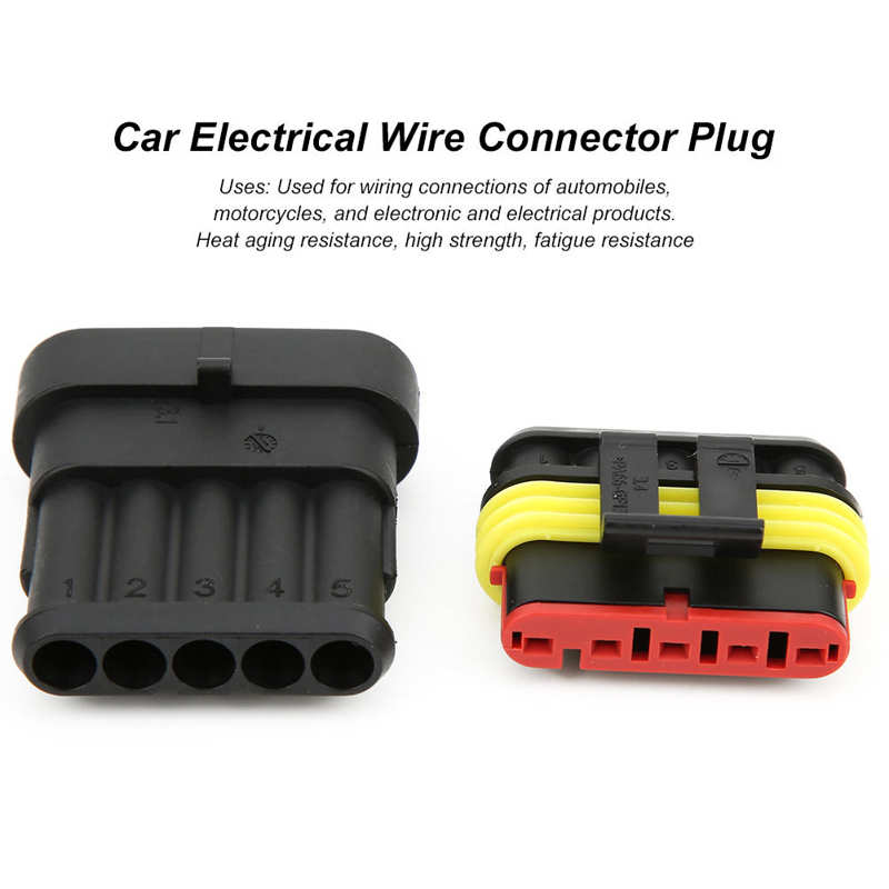 atigue Resistance Car Electrical Wire Connector Plug Kit Car Electrical Wire Waterproof Connector Motorcycle for Automobile