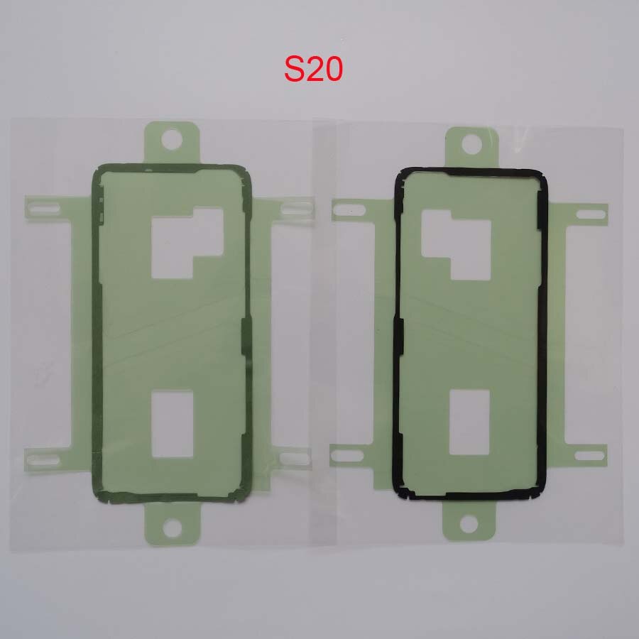 1Pc Voor Samsung Galaxy S20 S20 + Plus S20 Ultra S20U Originele Batterij Deur Back Cover Sticker Lijm tape