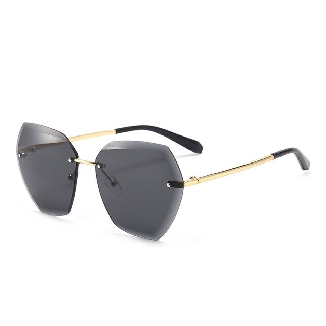 Driver's Sunglasses Sunglasses Gradient Lenses Sun Glasses Lady Vintage Alloy Legs Classic Shades: G