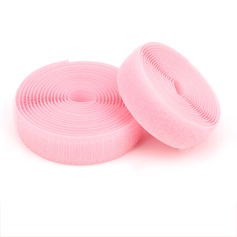 4cm Width Hoop and Loop no adhesive fastener stick clothing tape sewing magic hook loop sticker strip strap stick strip: Color 07