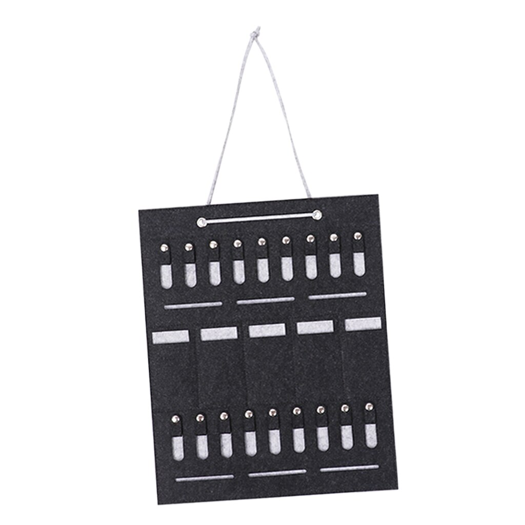 Wall Mount Hanging Eyeglasses Jewelry Storage Display Holder Organizer