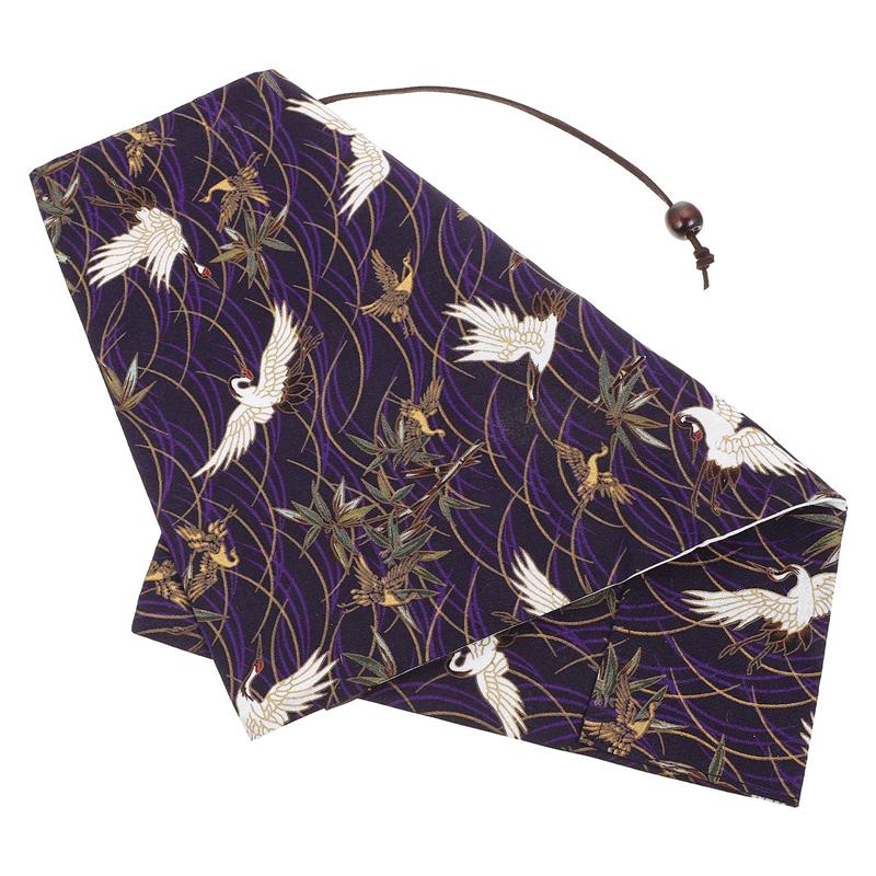 1pc Adjustable Book Cover Decorative Book Sleeve Crane Book Protector