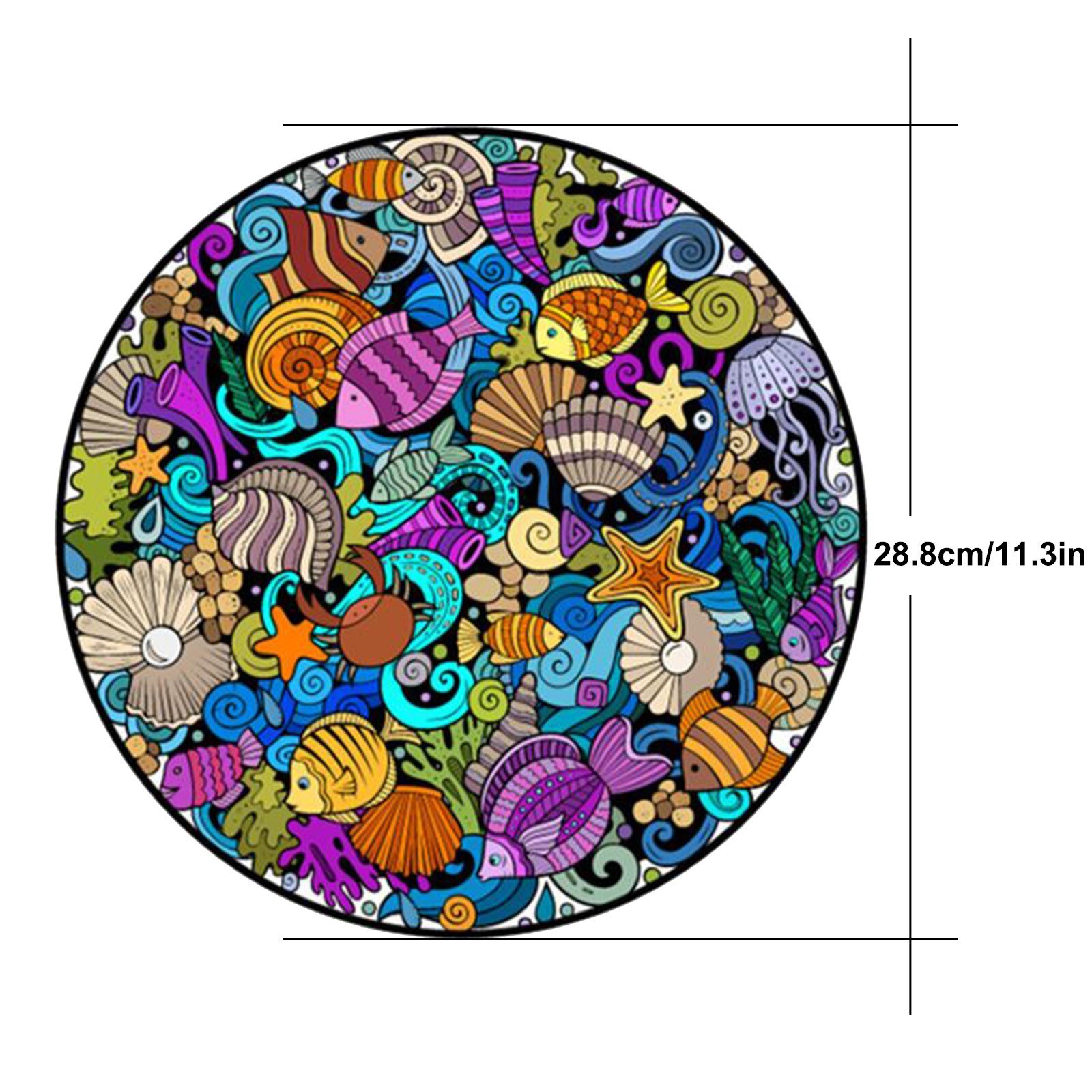Animal Jigsaw 3D Wooden Puzzle For Adults And Kids Toys Unique Shaped Pieces Puzzle Crafts Decor With Wooden Box: 275 PCS A3