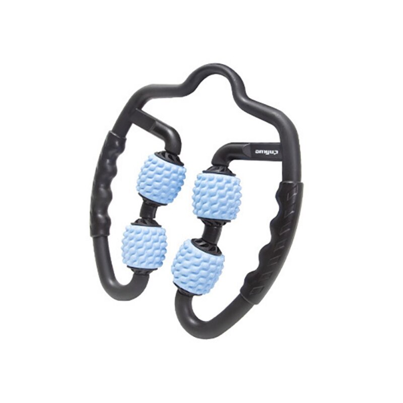 Fitness Massage Roller - Foam Wave Muscle Relaxer - Rehabilitation & Yoga Tool