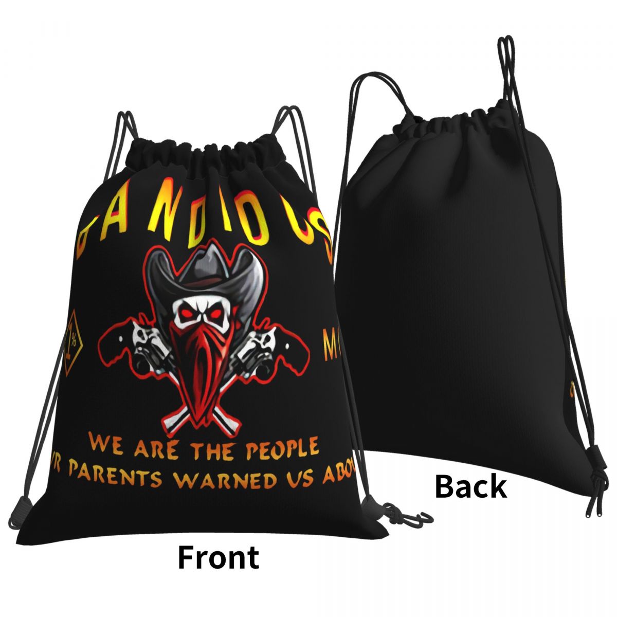 Best Support Your Local Bandidos Bandidosmc Sz S3Xl High Quanlity Original Streetwear Bags Backpack Bag