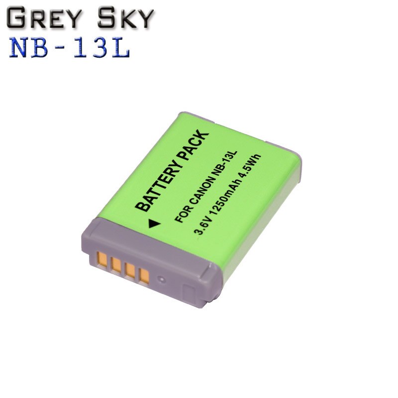 Batería de NB-13L para cámara Canon G5X,G5X Mark II,G7X,G7X Mark II,G9X,G9X Mark II,SX620HS,SX720HS,SX730HS