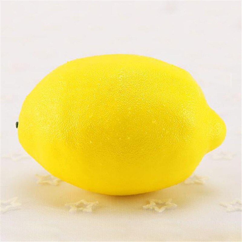 Gros fruits artificiels mousse citron fruit modèle faux fruits en plastique pomme fruits artificiels pour la décoration intérieure photographie prop: Default Title