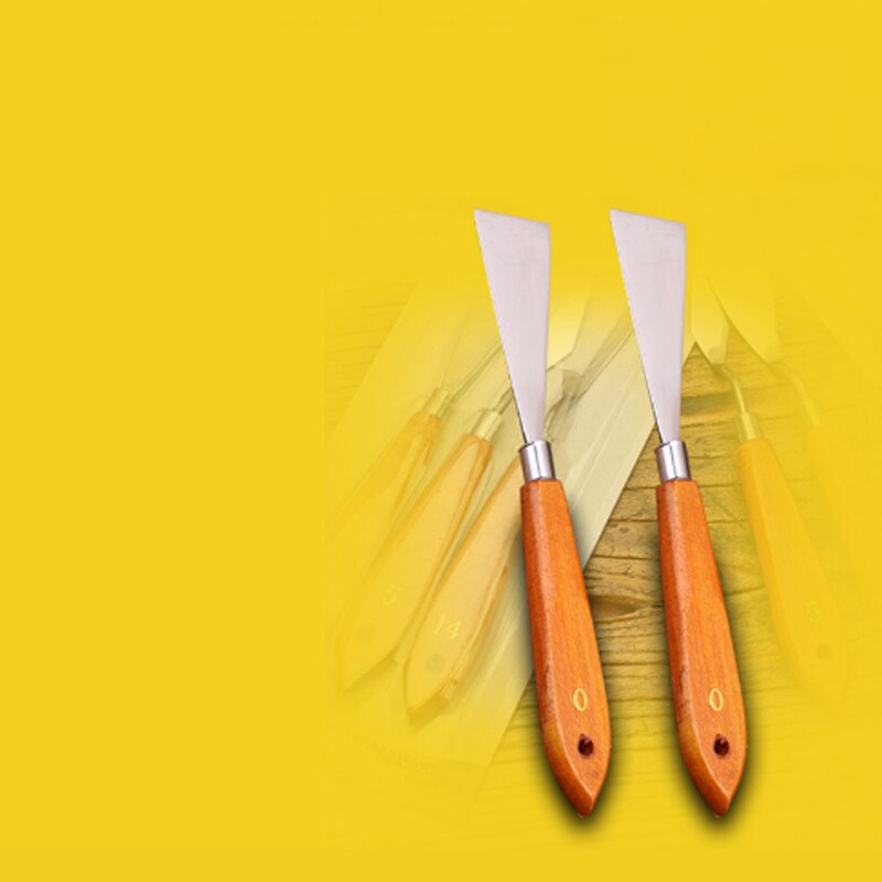 3pcs/Set Oil Painting Scrapers Metal Spatula Art Craft Calligraphy Palette Spatulas Perfect Artist Paint Accessories