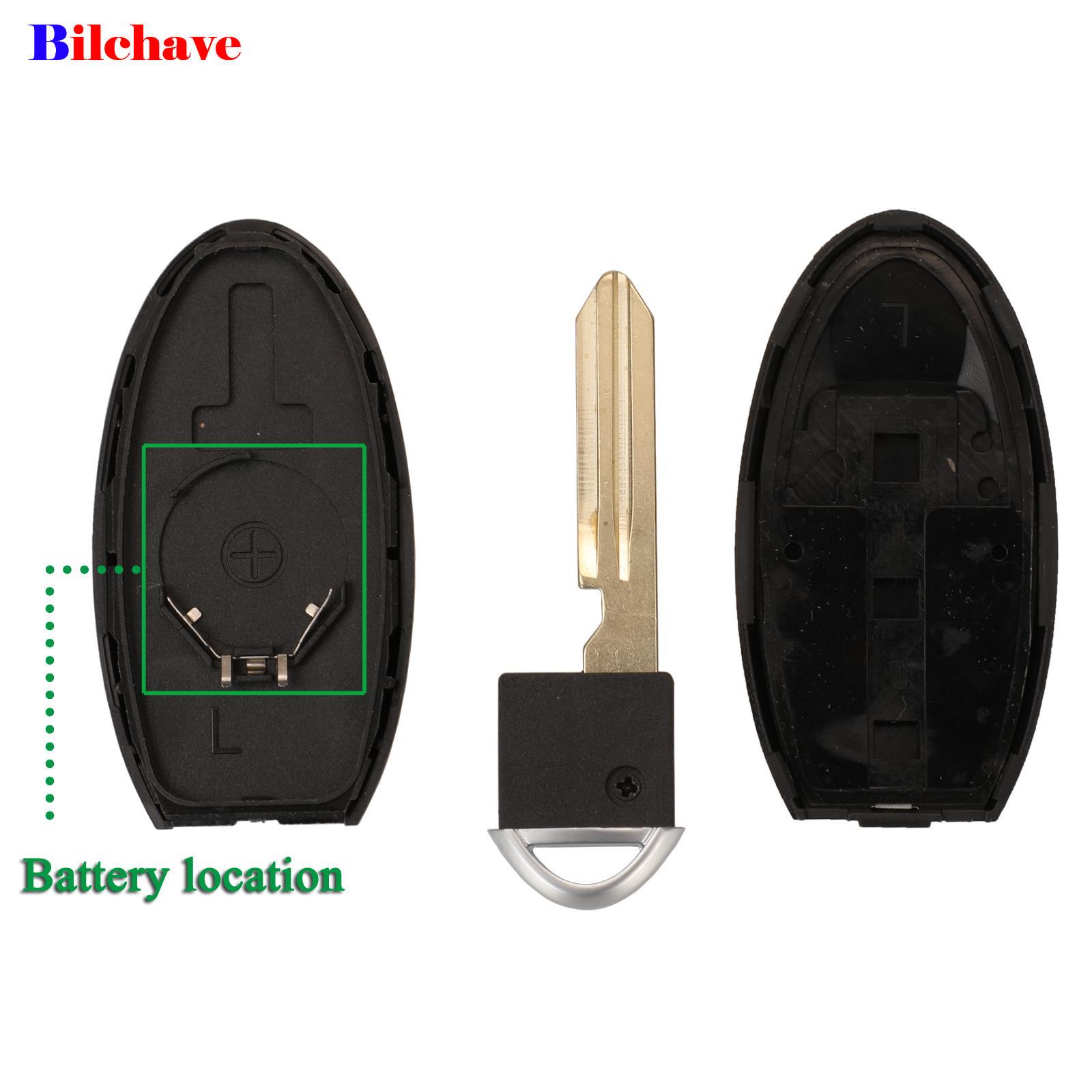 Bilchave 2 knoppen voor nissan sunny altima maxima murano versa teana sentra rogue afstandsbediening autosleutel behuizing met sleutelblad