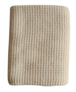 Mulit Color Waffle Grid Cotton Kitchen Napkin Teatowel Scouring Pad: Beige