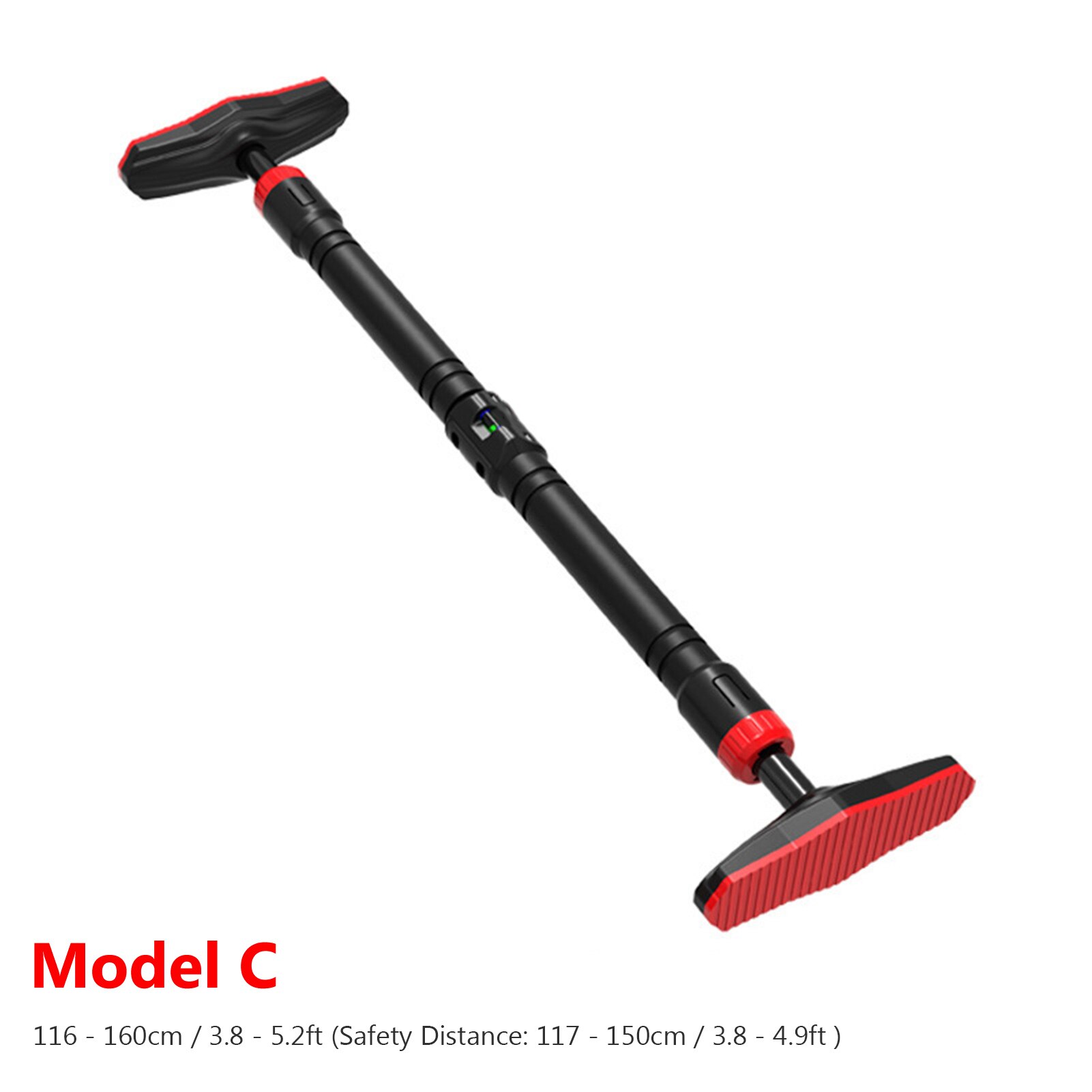 Indoor Doorway Pull Up Bar Durable Door Frame Steel Chin Up Bar Workout Bar No Screw Installation Strength Pull Up Bar: C