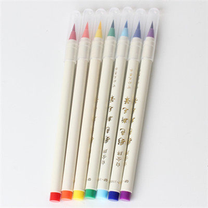 PLATINUM repeated filling colorful brush pen 7pcs &amp; 14pcs