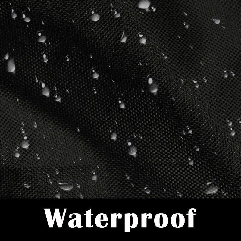 Waterproof Golf Cart Cover 4 Passenger Dustproof Storage for EZ Go Club Yamaha Black