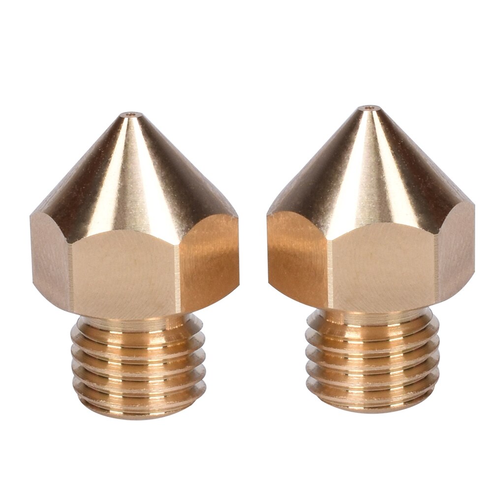 Boquilla de latón CR-10S Pro m6, piezas de impresora 3D de rosca para filamento hotend de 1,75 MM, j-head cr10S PRO, bloque de calor Creality ender3 hotend