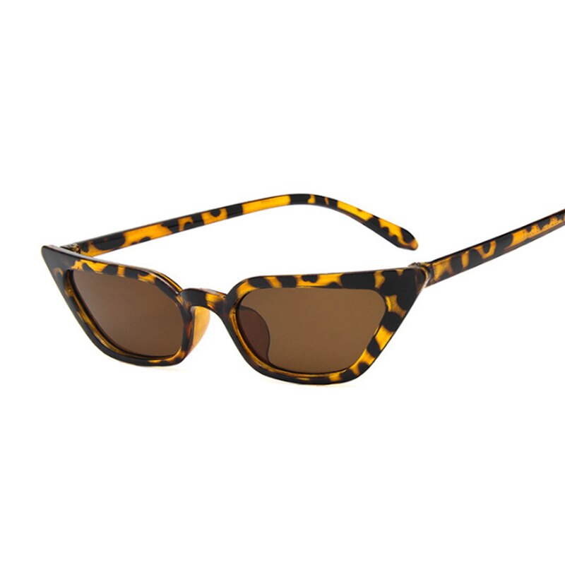 Gafas De Sol De Ojos De gato para mujer, anteojos De Sol femeninos De Color rosa De ojos De gato, Estilo Vintage, De Color negro, montura pequeña, transparentes
