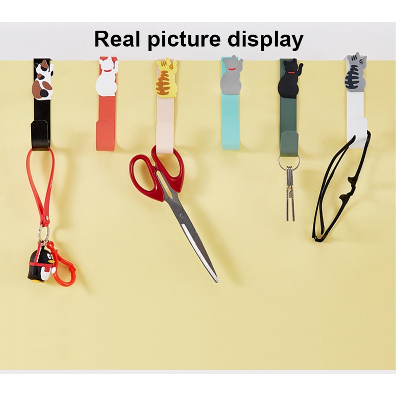 Little Monkey Door Wall Hanging Hanger Seamless Hole-free Coat Hook, Convenient And Practical Home Pendant