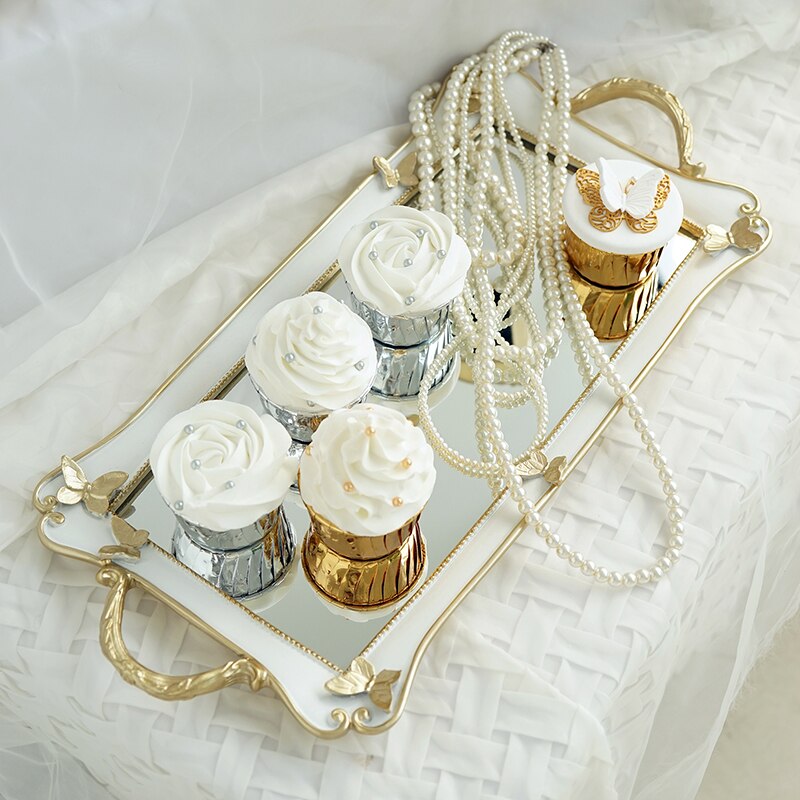 Europe Style Wedding Dessert Plates Metal Cake Hol... – Grandado