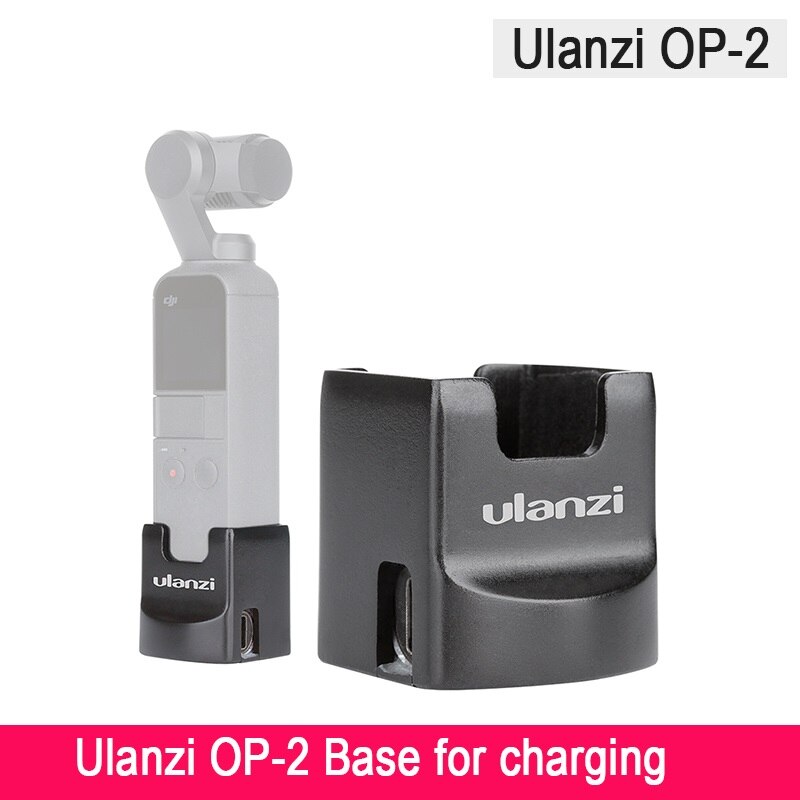 Ulanzi Magnetic 4K HD Large Wide-Angle Lens 1.33X Anamorphic Lens for DJI Osmo Pocket,Osmo Pocket Accessories OP-1 OP-5 OP-11: Ulanzi OP-2 Base