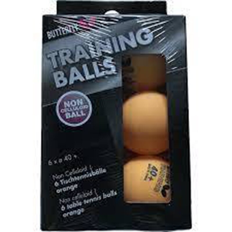 Butterfly 85142 Training 6 pcs Table Tennis Ball