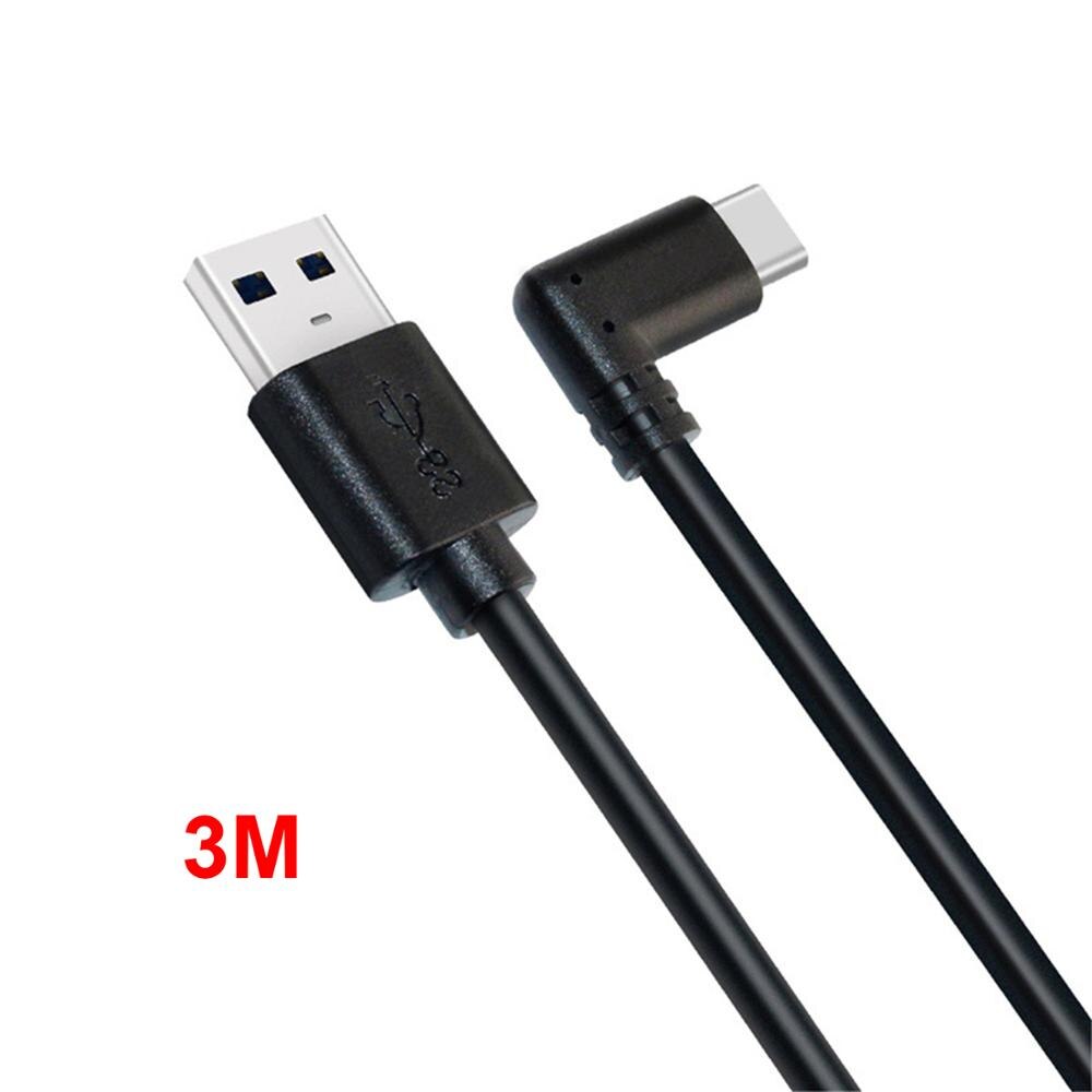 3M/4M/5M USB-C Kabel Usb 3.1 Draad Voor Oculus Quest 1/2 Link Type-C 3.1 Speed Data Transfer Fast Opladen Kabel Vr Accessoires: 3M Length